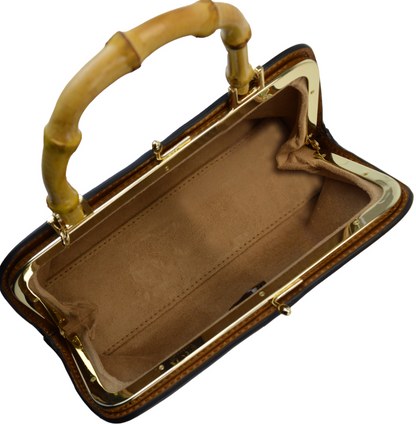 Pratesi Candeli Handbag in genuine full-grain leather