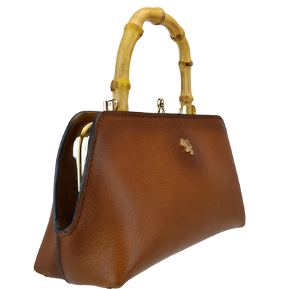 Pratesi Candeli Handbag in genuine full-grain leather