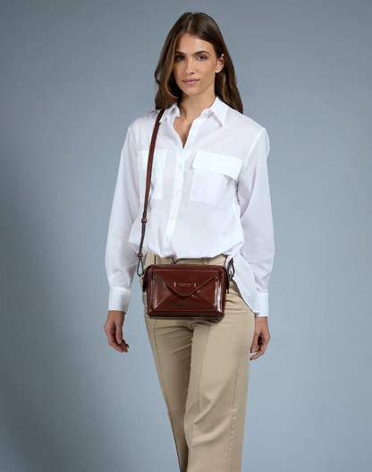 The Bridge Leather crossbody bag