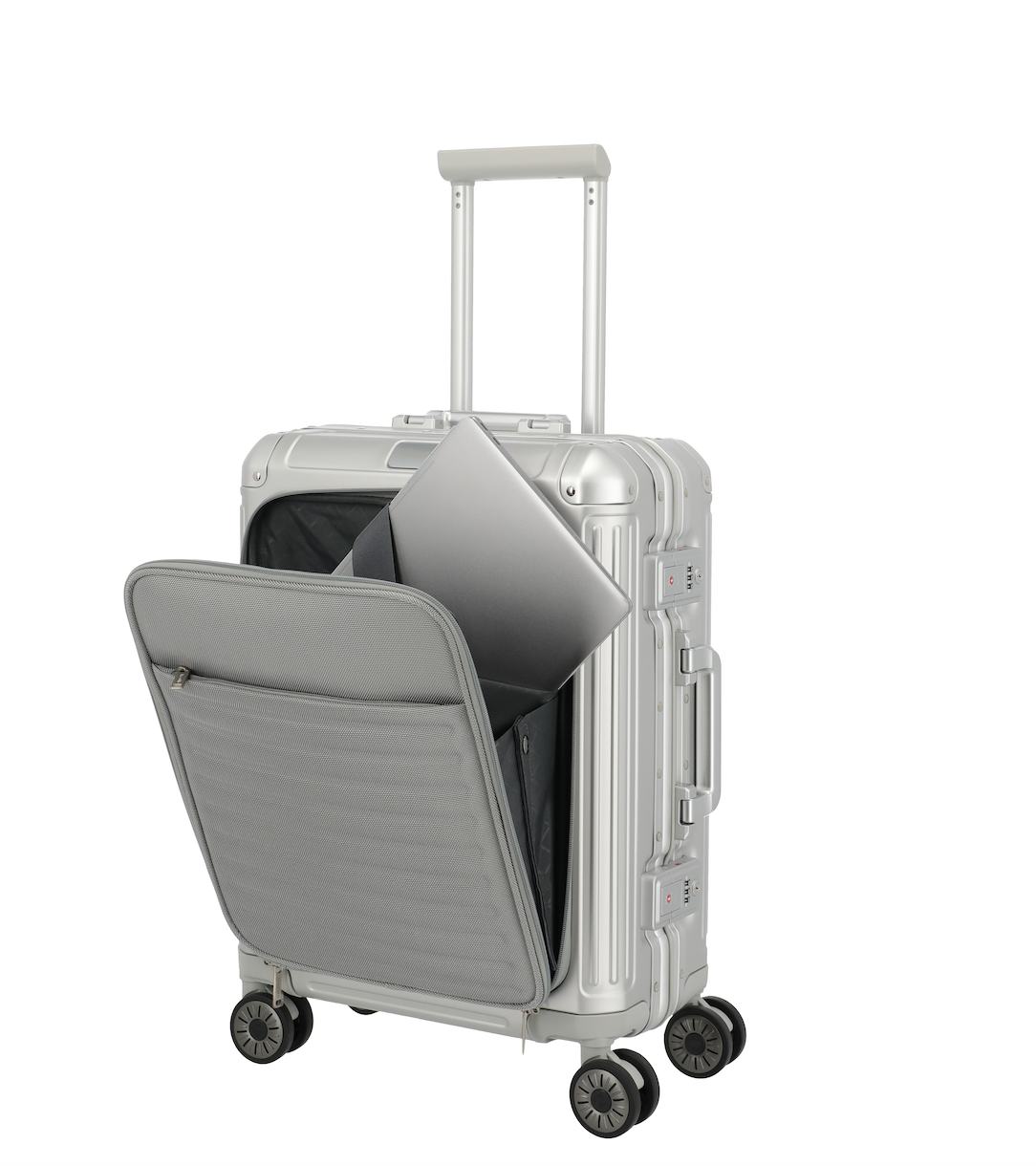 Travelite Next Trolley S+ 55cm Front Pocket