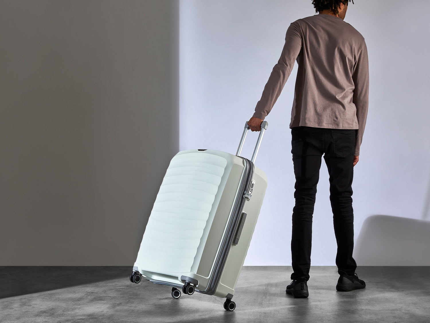 Rock Sunwave Large Suitcase