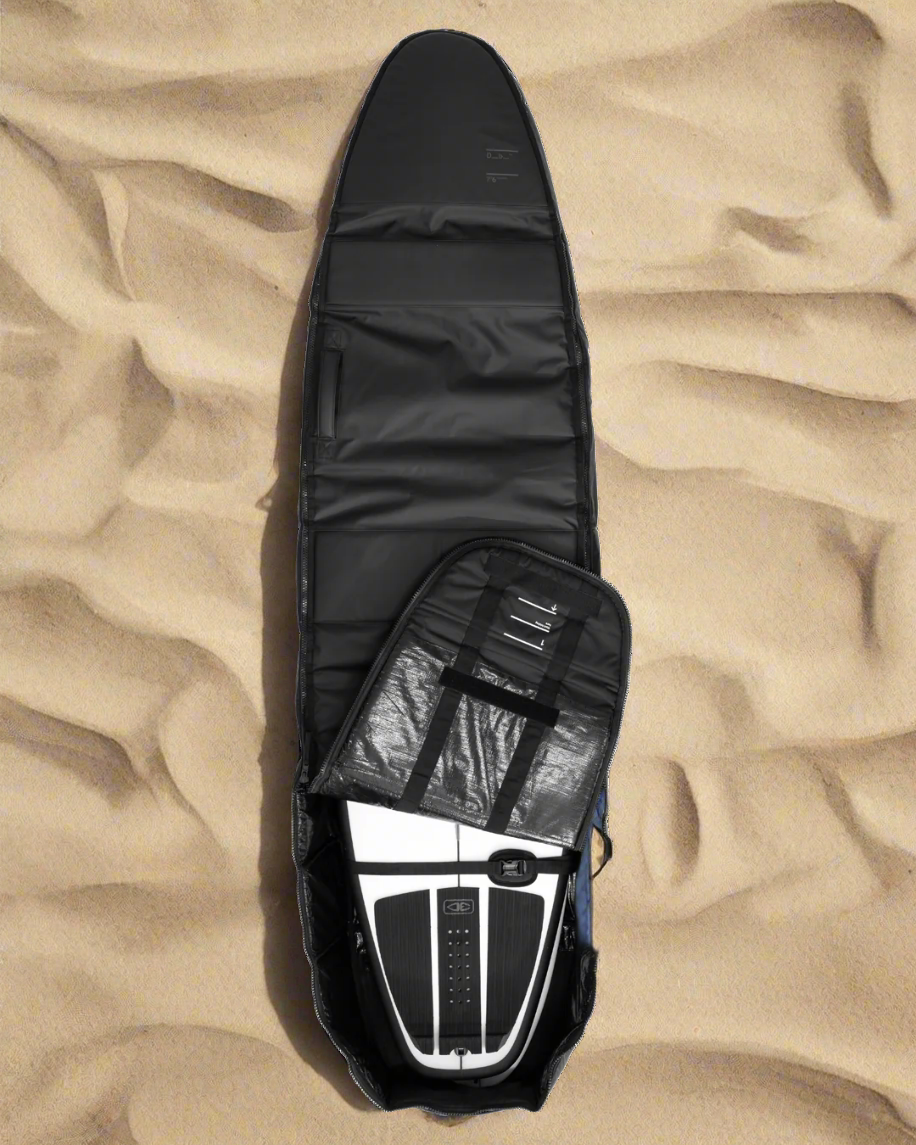 D_b_ Surf Pro Coffin 3-4 Boards Mid- length Black Out