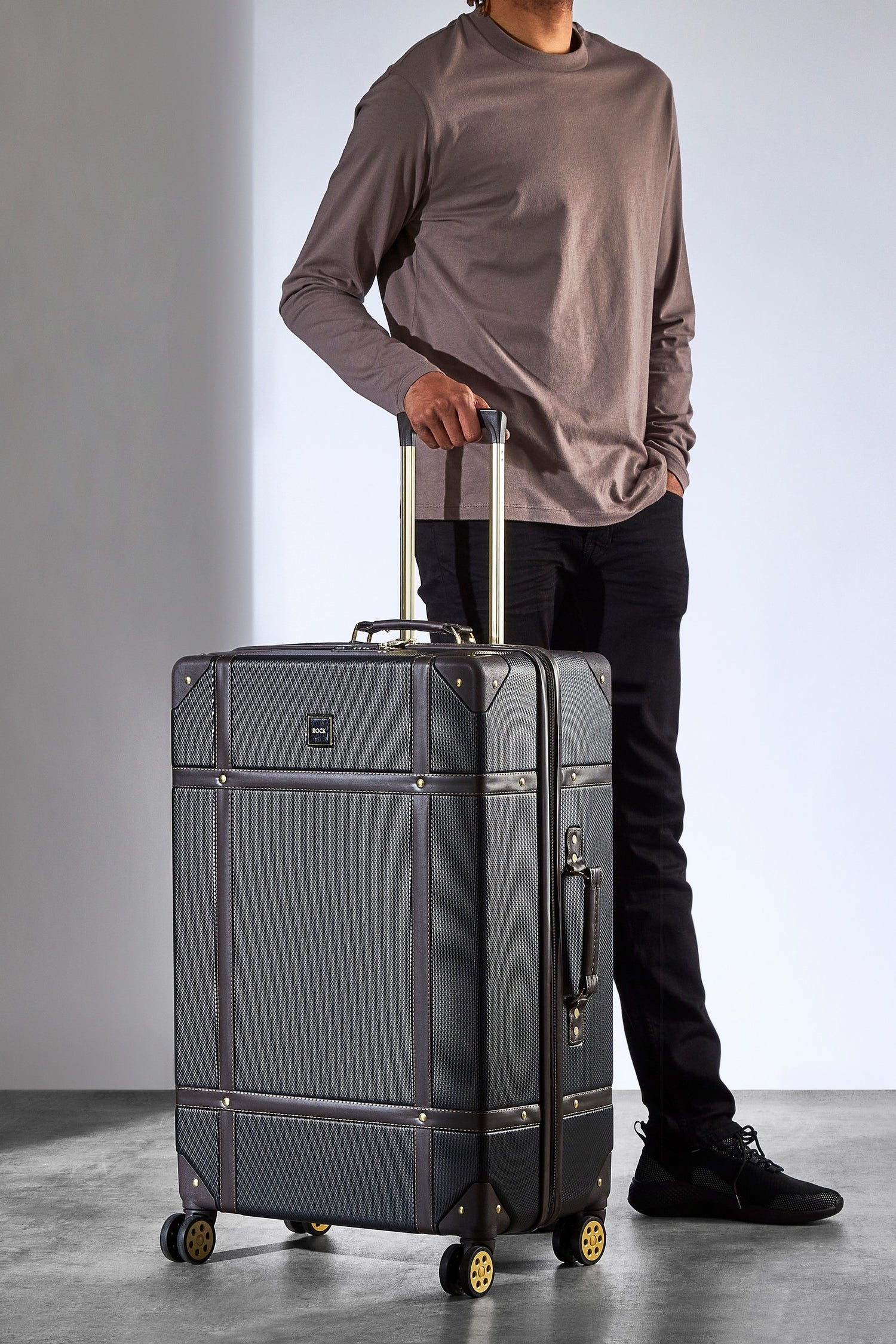 Rock Vintage Large Suitcase