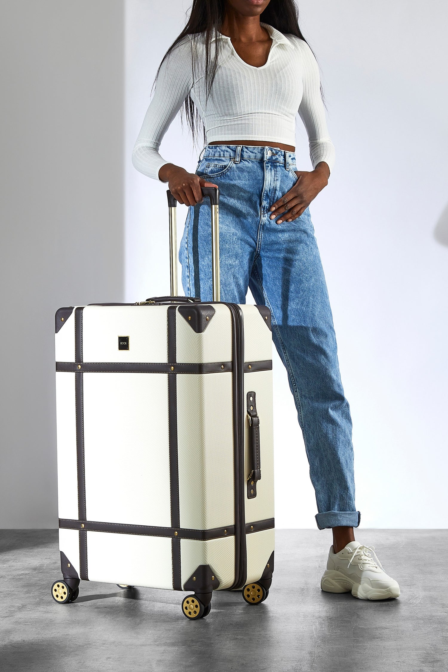 Rock Vintage Large Suitcase