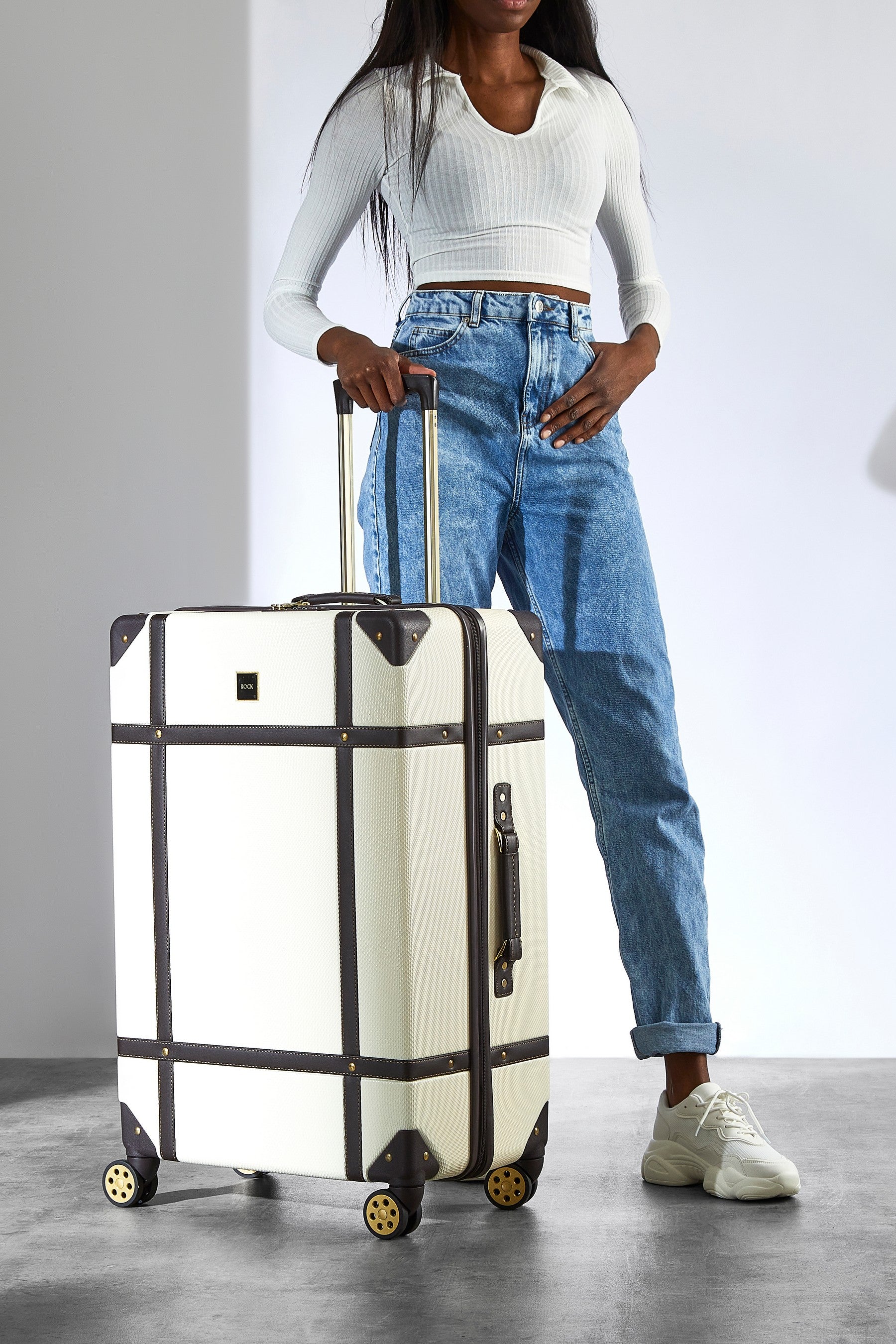 Rock Vintage Large Suitcase