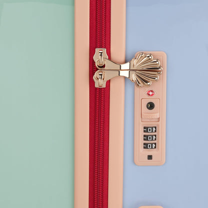 Yvonne Ellen Large Trolley Spinner Suitcase - Colour Block
