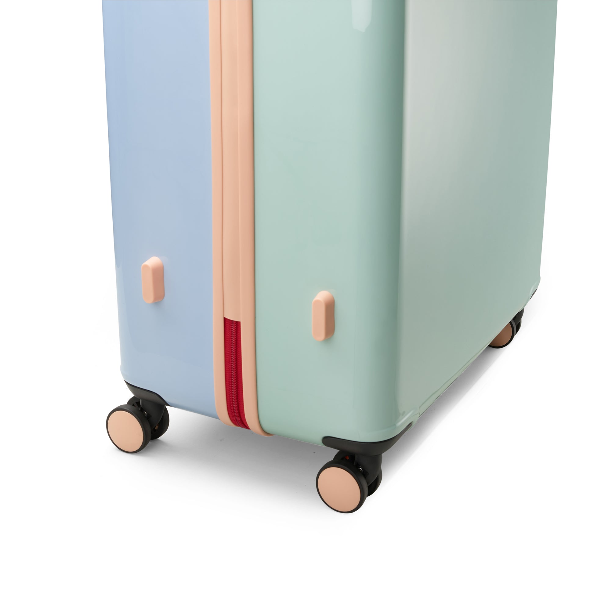 Yvonne Ellen Large Trolley Spinner Suitcase - Colour Block