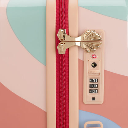Yvonne Ellen Medium Trolley Spinner Suitcase - Wobble Stripe