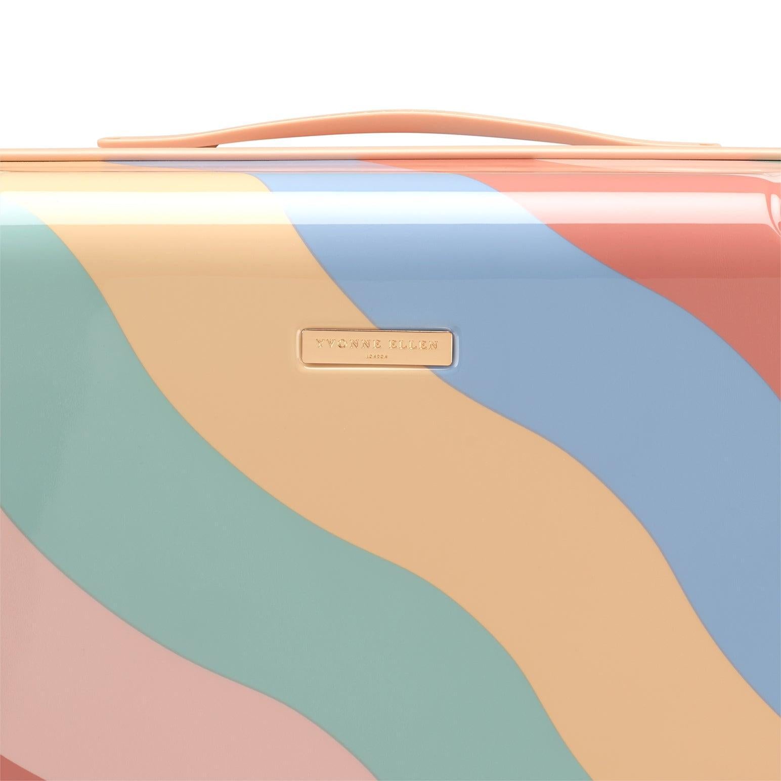 Yvonne Ellen Medium Trolley Spinner Suitcase - Wobble Stripe