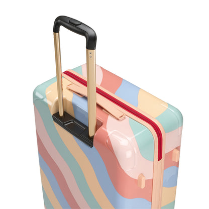 Yvonne Ellen Medium Trolley Spinner Suitcase - Wobble Stripe