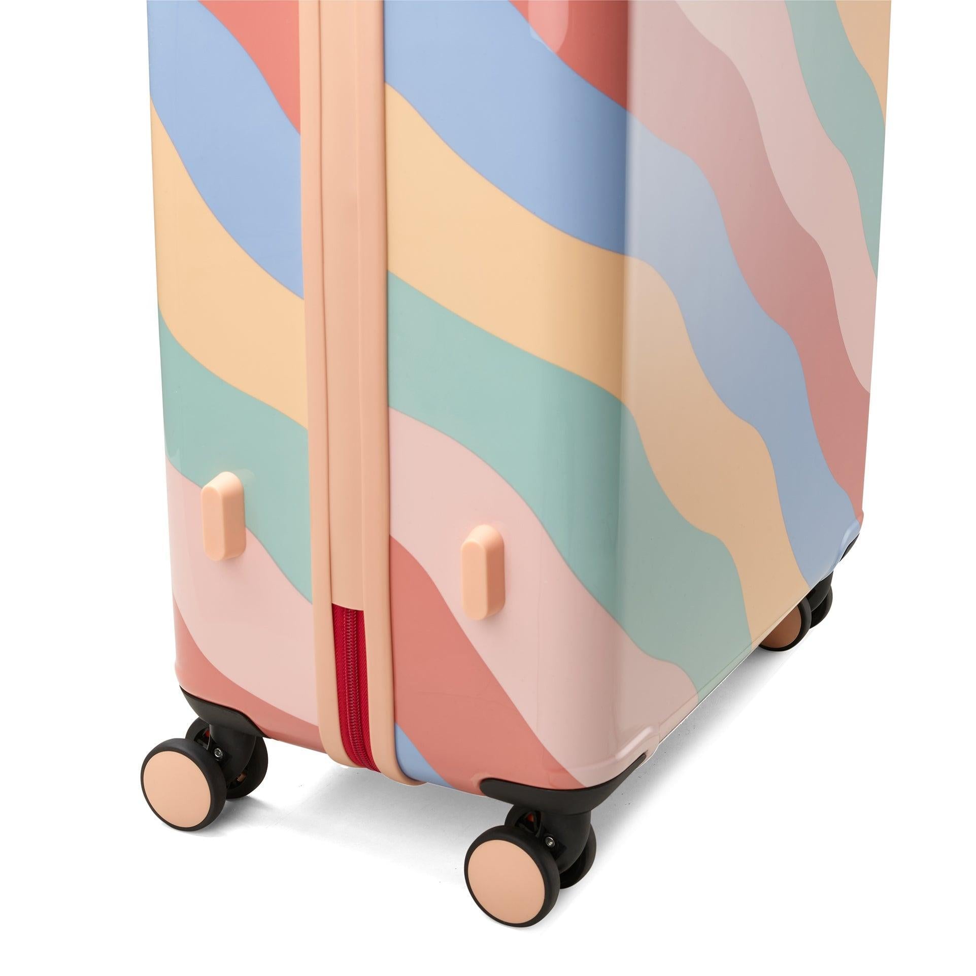 Yvonne Ellen Medium Trolley Spinner Suitcase - Wobble Stripe