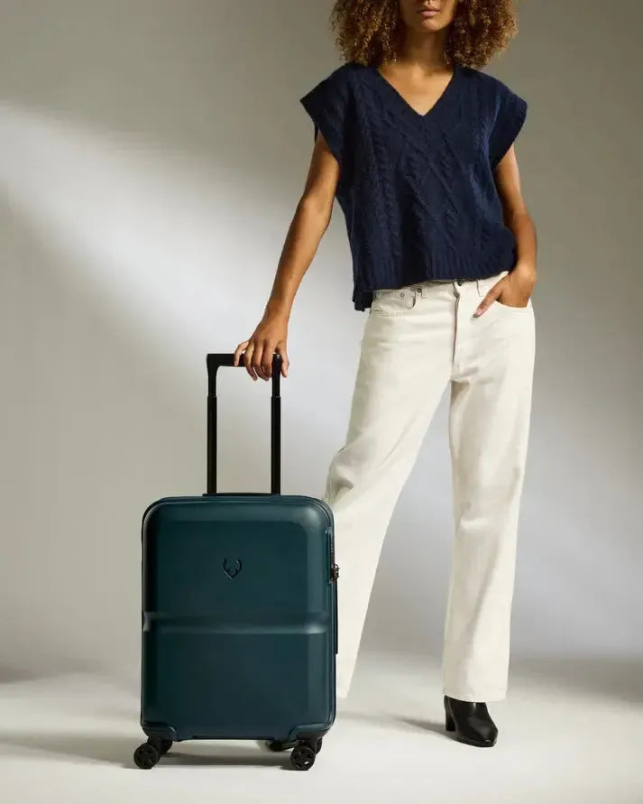Antler Single Stripe Cabin Suitcase - 55cm