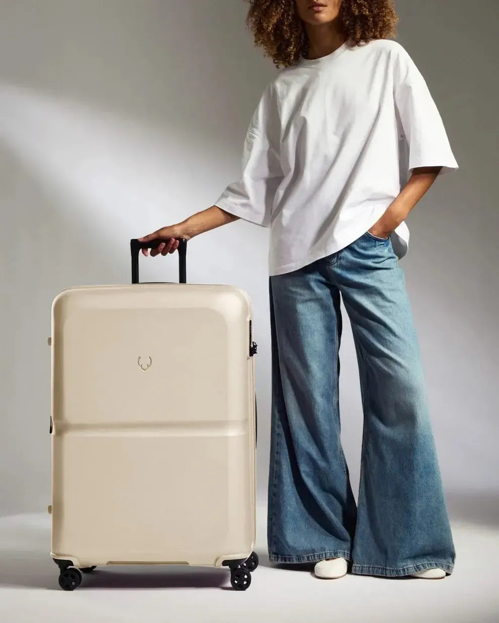 Antler Single Stripe Large Suitcase - 81cm
