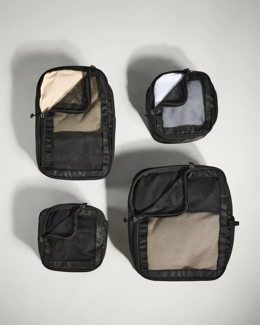 Antler Packing Cubes in Black - Set of 4