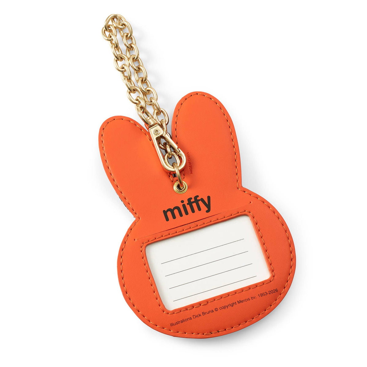 Miffy Head luggage Tag