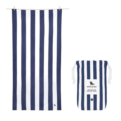 Dock &amp; Bay Quick Dry Classic Large Beach Towels