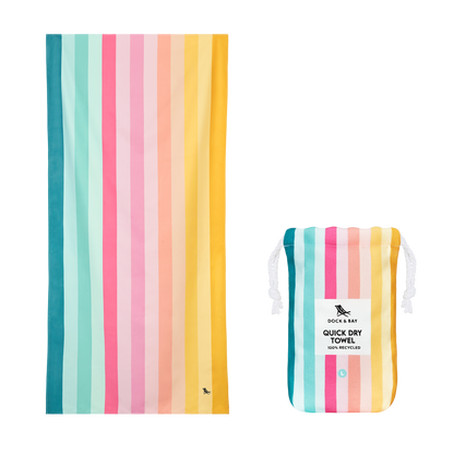 Dock &amp; Bay Quick Dry Design Towels - Large