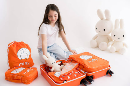 Miffy Orange Packing Cubes 4pc Set