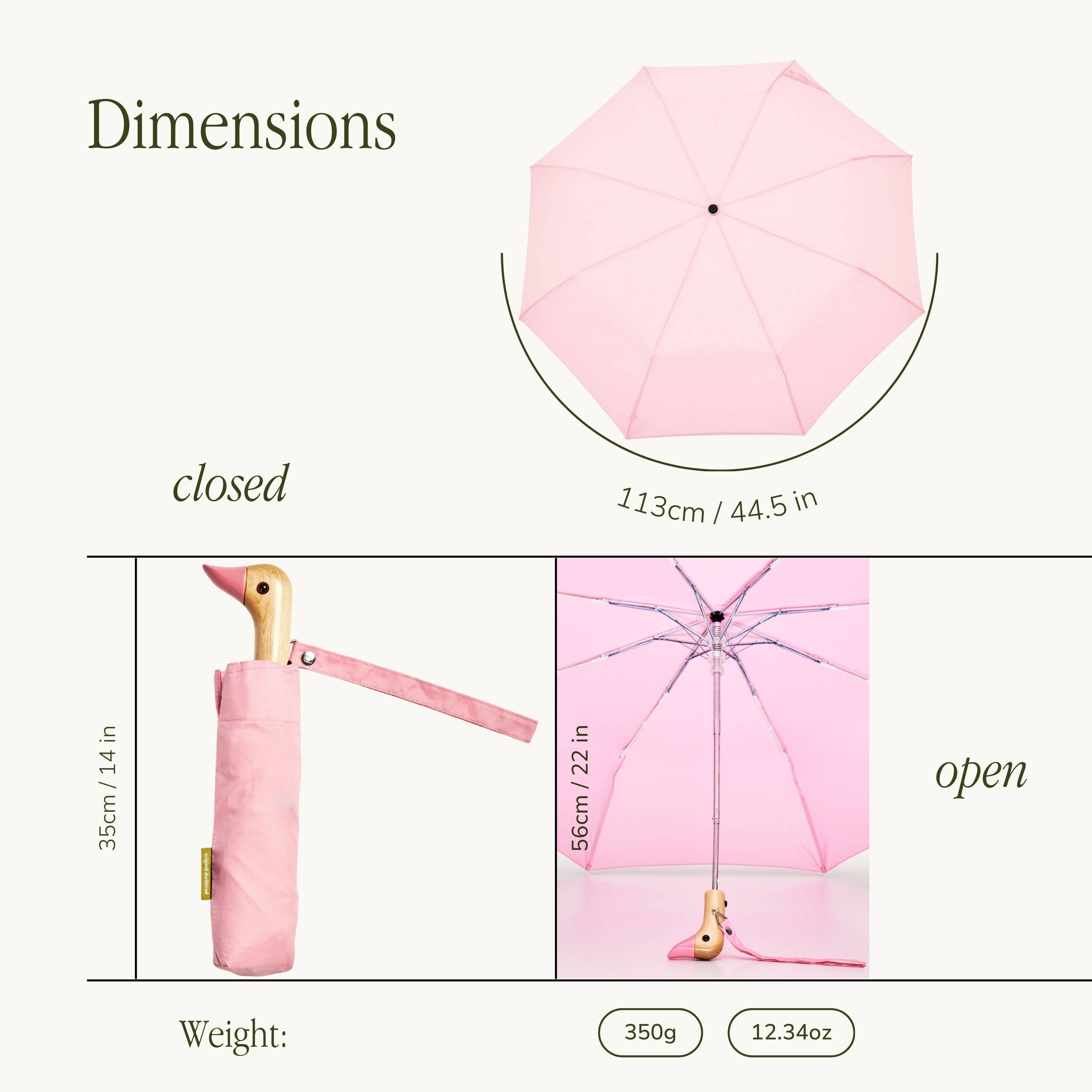 Original Duckhead Compact Eco-Friendly Umbrella