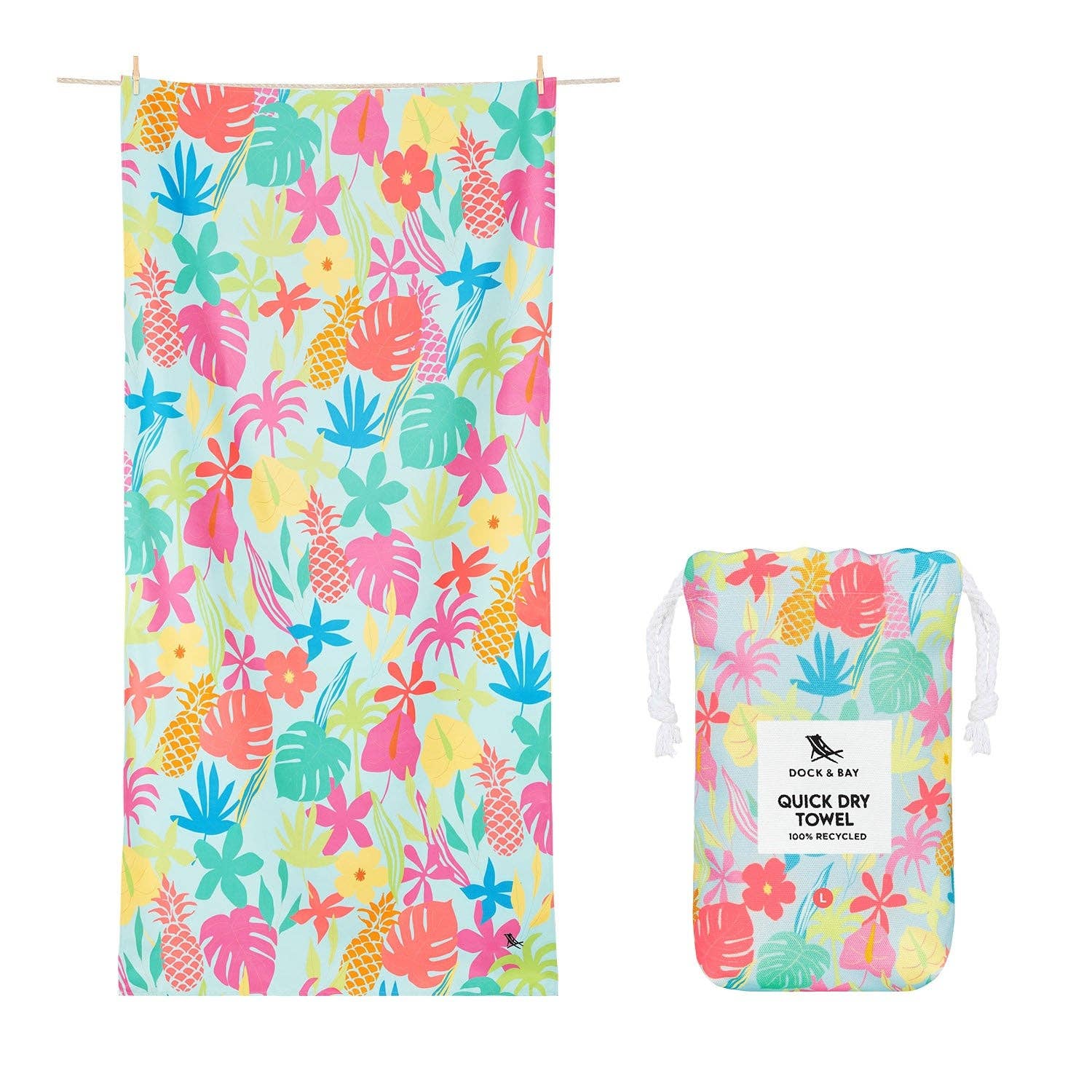 Dock &amp; Bay Quick Dry Design Towels - Large